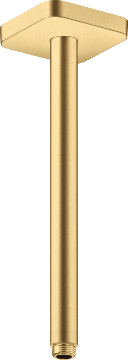 HANSGROHE Stropní připojení AXOR ShowerSolutions 300 mm softsquare #26966250 - Brushed Gold Optic