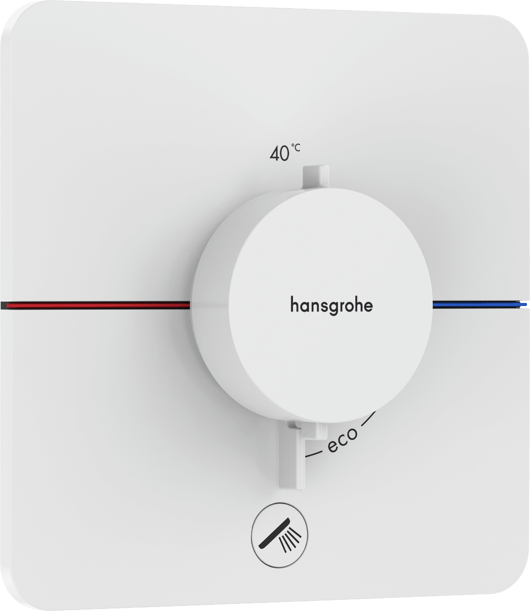 HANSGROHE ShowerSelect Comfort Q Termostat pod omítku pro 1 spotřebič a další výtok #15589700 - matná bílá