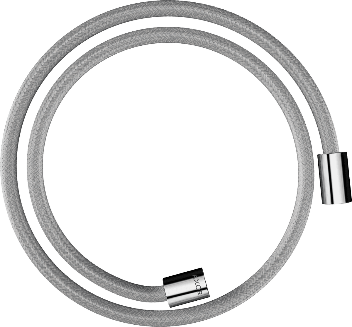 HANSGROHE AXOR ShowerSolutions Textilní sprchová hadice 1,25 m s válcovými matkami #28228000 - chrom