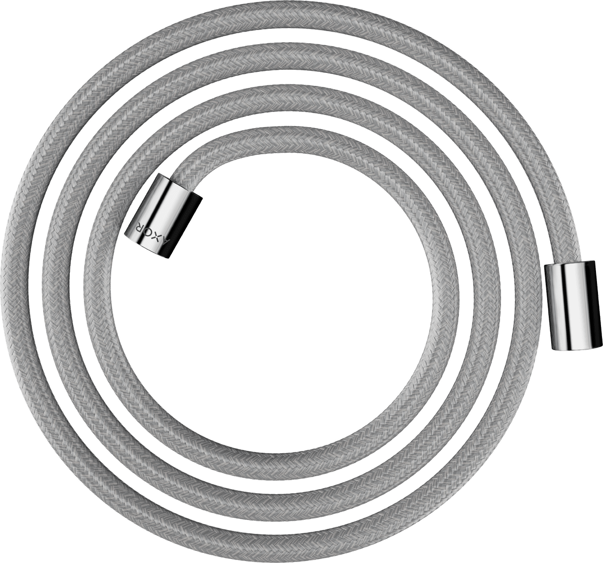 HANSGROHE AXOR ShowerSolutions Textilní sprchová hadice 2 m s válcovými matkami #28291000 - chrom
