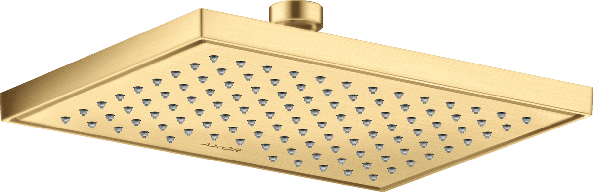HANSGROHE Sprchová hlavice AXOR ShowerSolutions 245/185 1jet EcoSmart #35374250 - Brushed Gold Optic
