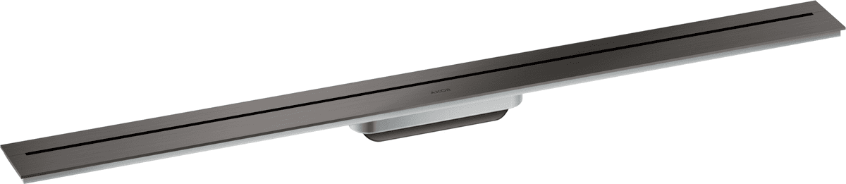 HANSGROHE AXOR Drain Vrchní sada sprchového žlabu 1000 pro montáž ke stěně #42528340 - kartáčovaný černý chrom