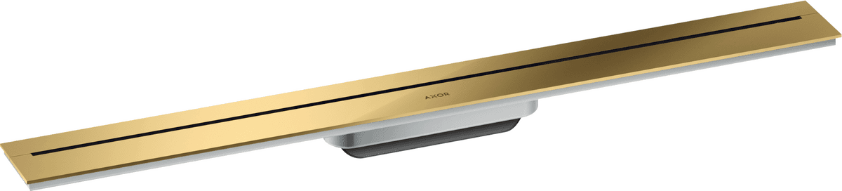 HANSGROHE AXOR Drain Vrchní sada sprchového žlabu 800 pro montáž ke stěně #42526990 - leštěný vzhled zlata