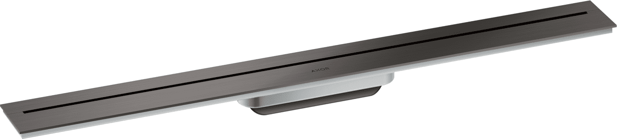 HANSGROHE AXOR Drain Vrchní sada sprchového žlabu 800 pro montáž ke stěně #42526340 - kartáčovaný černý chrom