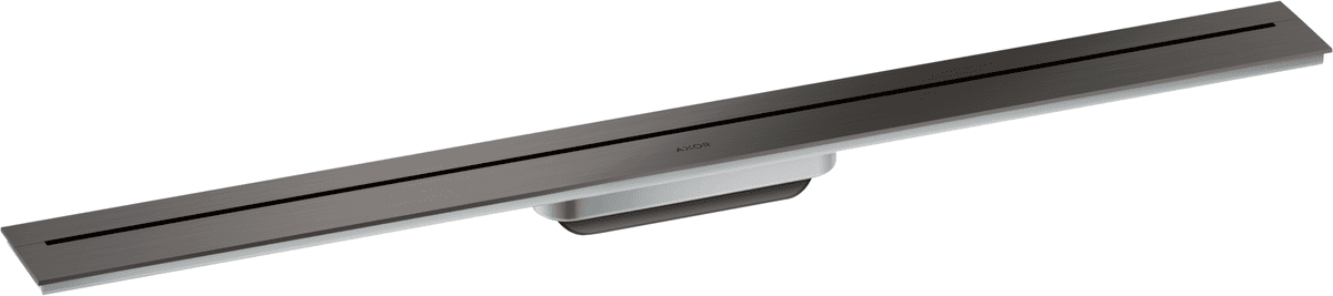 HANSGROHE AXOR Drain Vrchní sada sprchového žlabu 900 pro montáž ke stěně #42527340 - kartáčovaný černý chrom