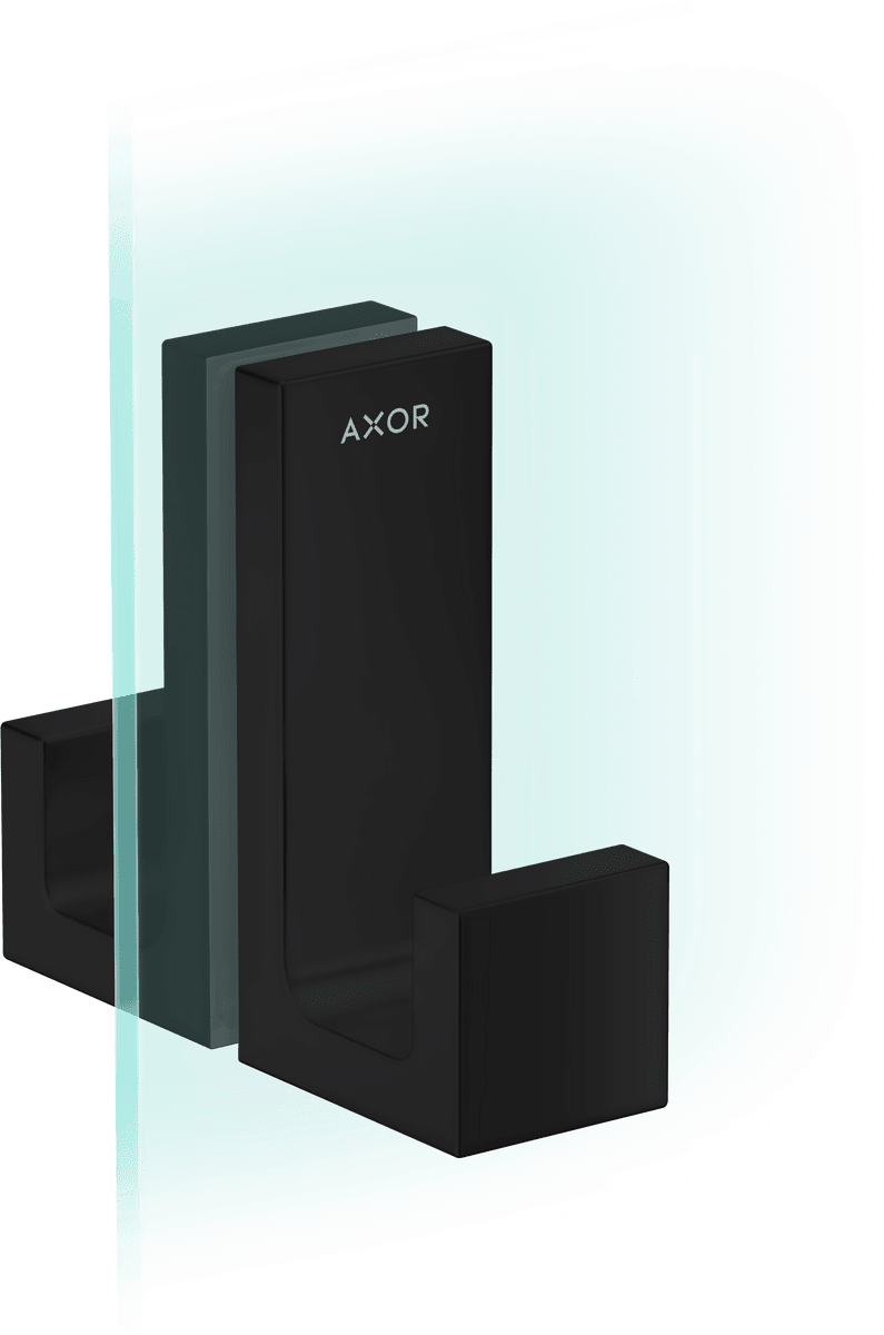HANSGROHE AXOR Universal Rectangular Rukojeť dveří sprchy #42639670 - matná černá