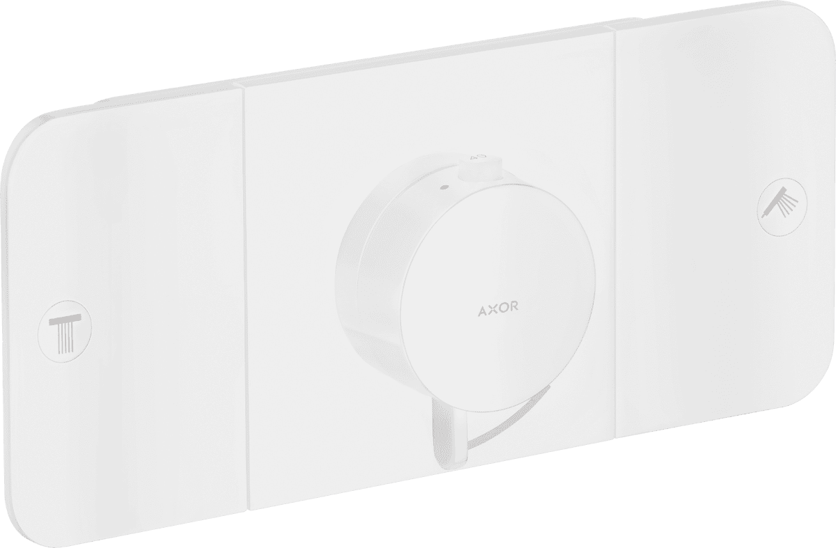 HANSGROHE AXOR One Modul termostatu s podomítkovou instalací, pro 2 spotřebiče #45712700 - matná bílá