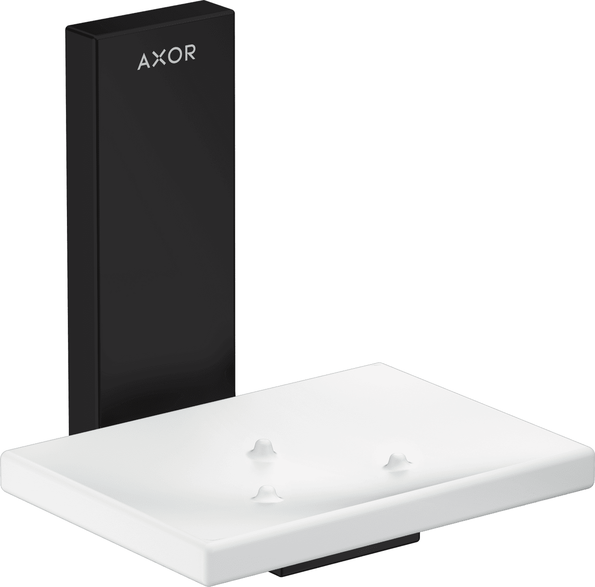 HANSGROHE AXOR Universal Rectangular Miska na mýdlo #42605670 - matná černá