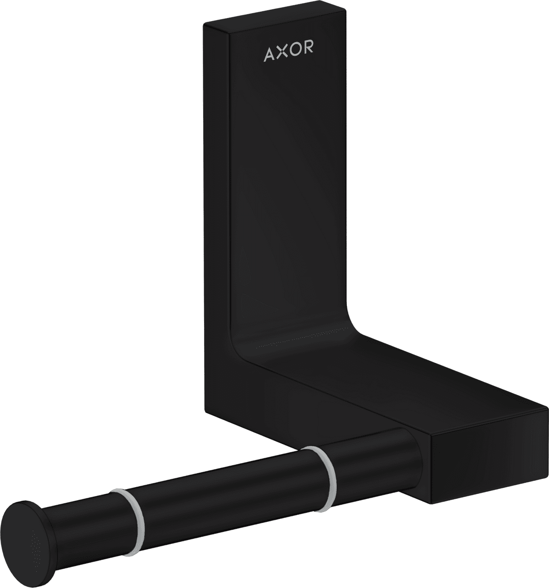 HANSGROHE AXOR Universal Rectangular Držák na toaletní papír #42656670 - matná černá