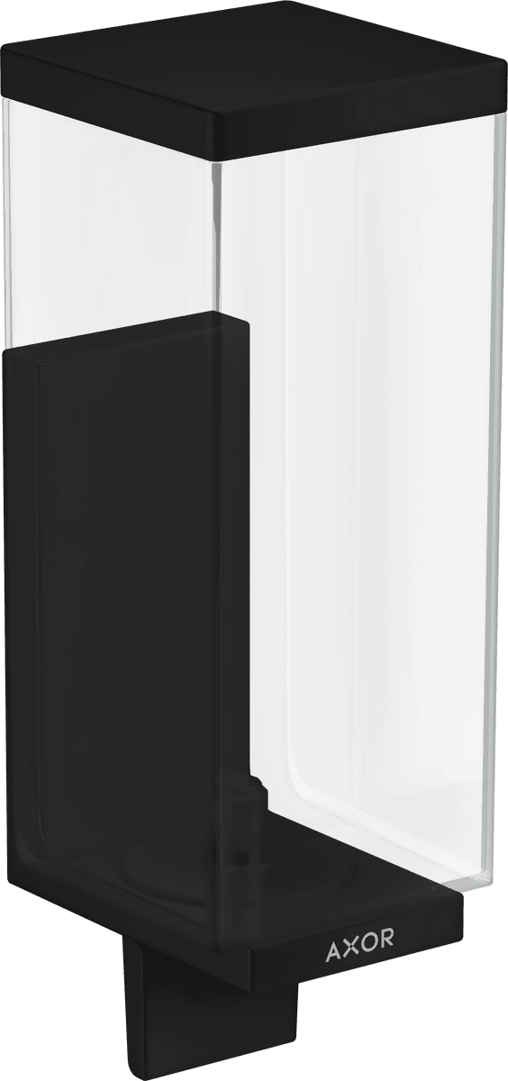 HANSGROHE AXOR Universal Rectangular Dávkovač tekutého mýdla #42610670 - matná černá