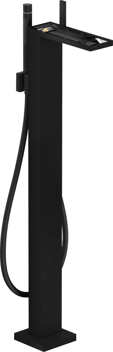 HANSGROHE AXOR MyEdition Páková vanová baterie volně stojící na podlaze, bez destičky #47442670 - matná černá