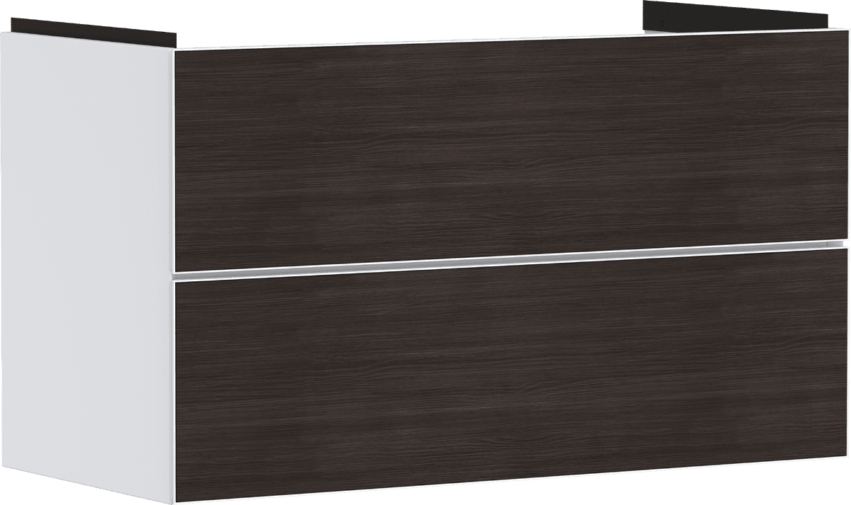 HANSGROHE Xevolos E Skříňka pod umyvadlo matná bílá 980/475 se 2 zásuvkami #54181730 - matná bílá