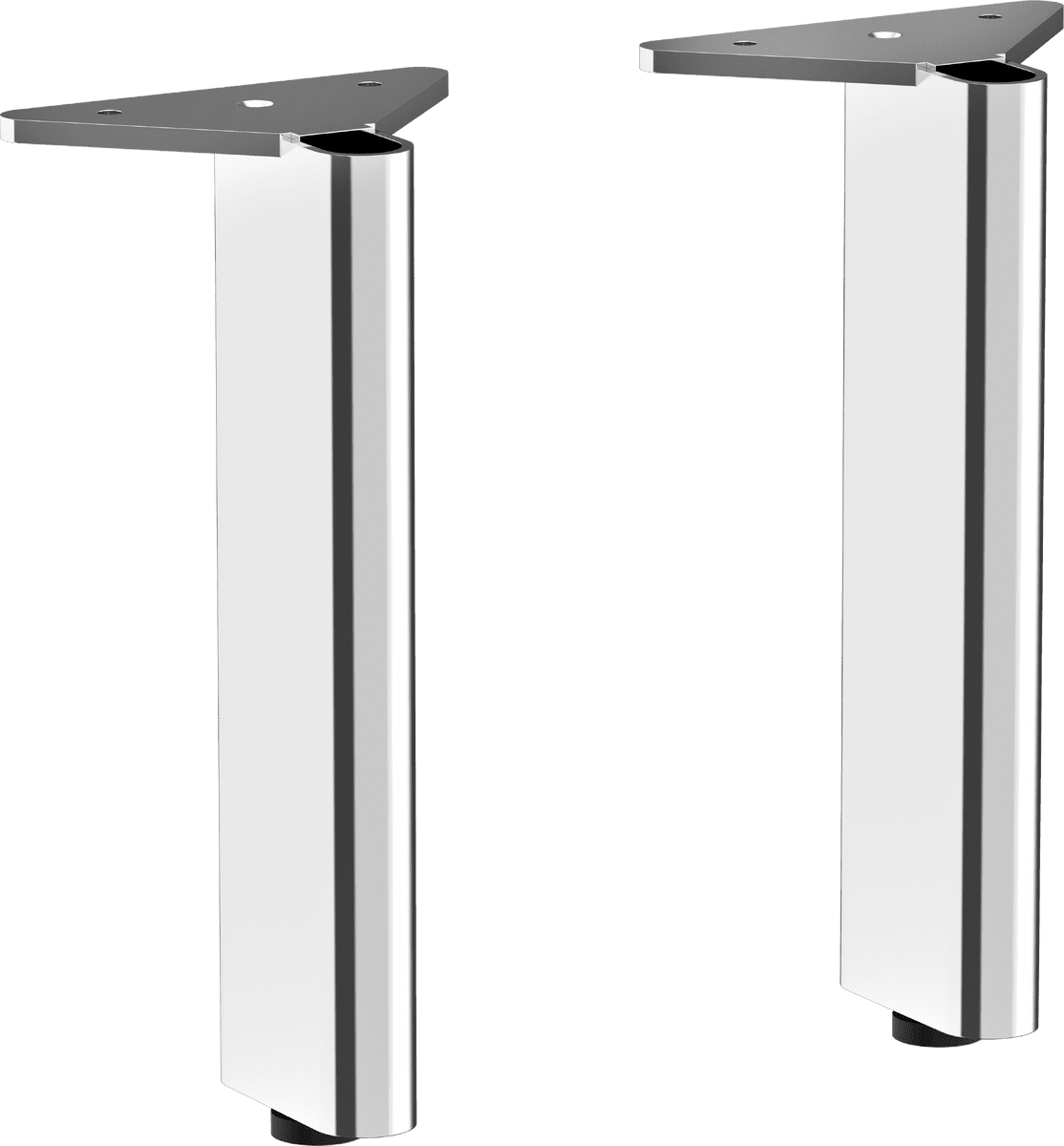 HANSGROHE Xelu Q Nábytkové nožky 175/60, 2 kusy #54145000 - chrom