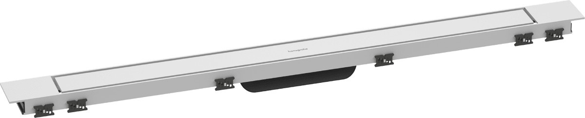 HANSGROHE RainDrain Match Plus Vrchní sada sprchového žlabu 900 s výškově stavitelným rámem #56216700 - matná bílá