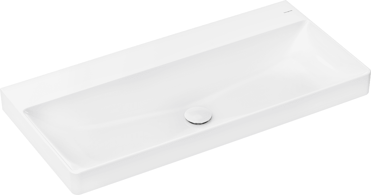 HANSGROHE Xelu Q Umyvadlo 1000/480 bez otvoru pro baterii a bez přepadu, SmartClean #61038450 - bílá