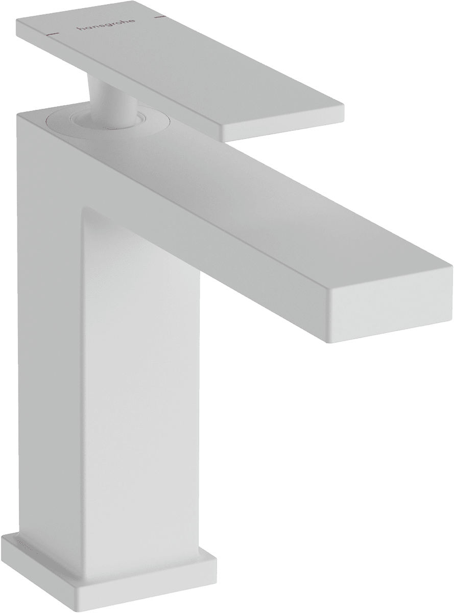 HANSGROHE Tecturis E Páková umyvadlová baterie 110 EcoSmart+ bez odtokové soupravy #73011700 - matná bílá