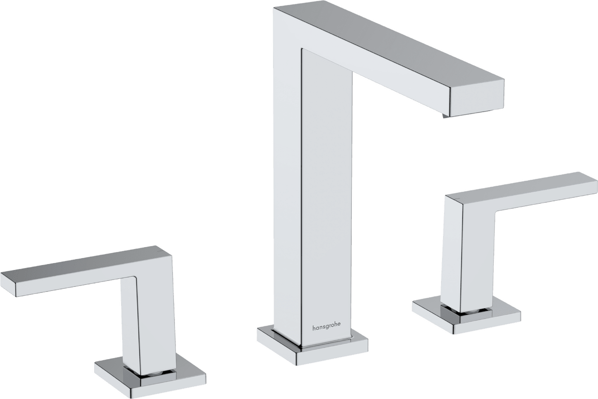 HANSGROHE Tecturis E 3otvorová umyvadlová baterie 150 EcoSmart+ s odtokovou soupravou Push-Open #73030000 - chrom