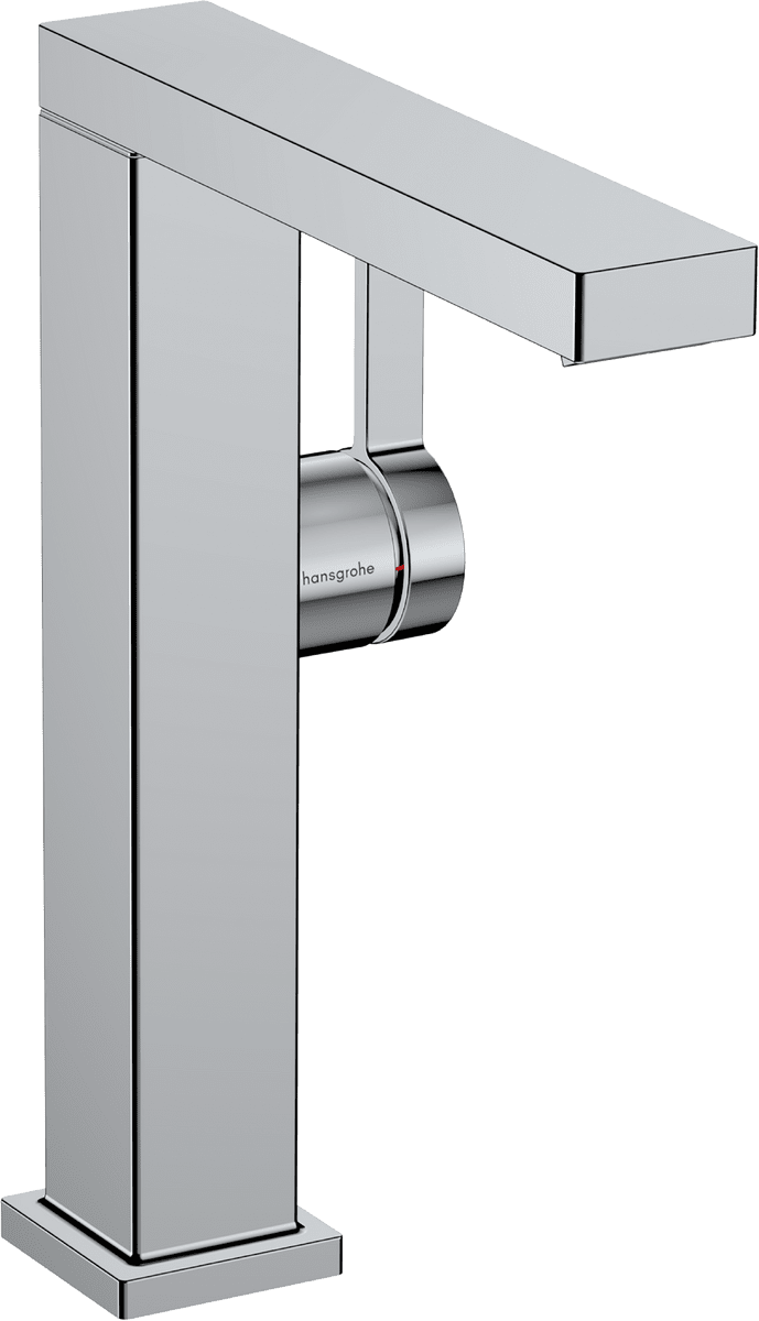 HANSGROHE Tecturis E Páková umyvadlová baterie 210 Fine CoolStart EcoSmart+ s otočným výtokem a odtokovou soupravou s táhlem #73060000 - chrom