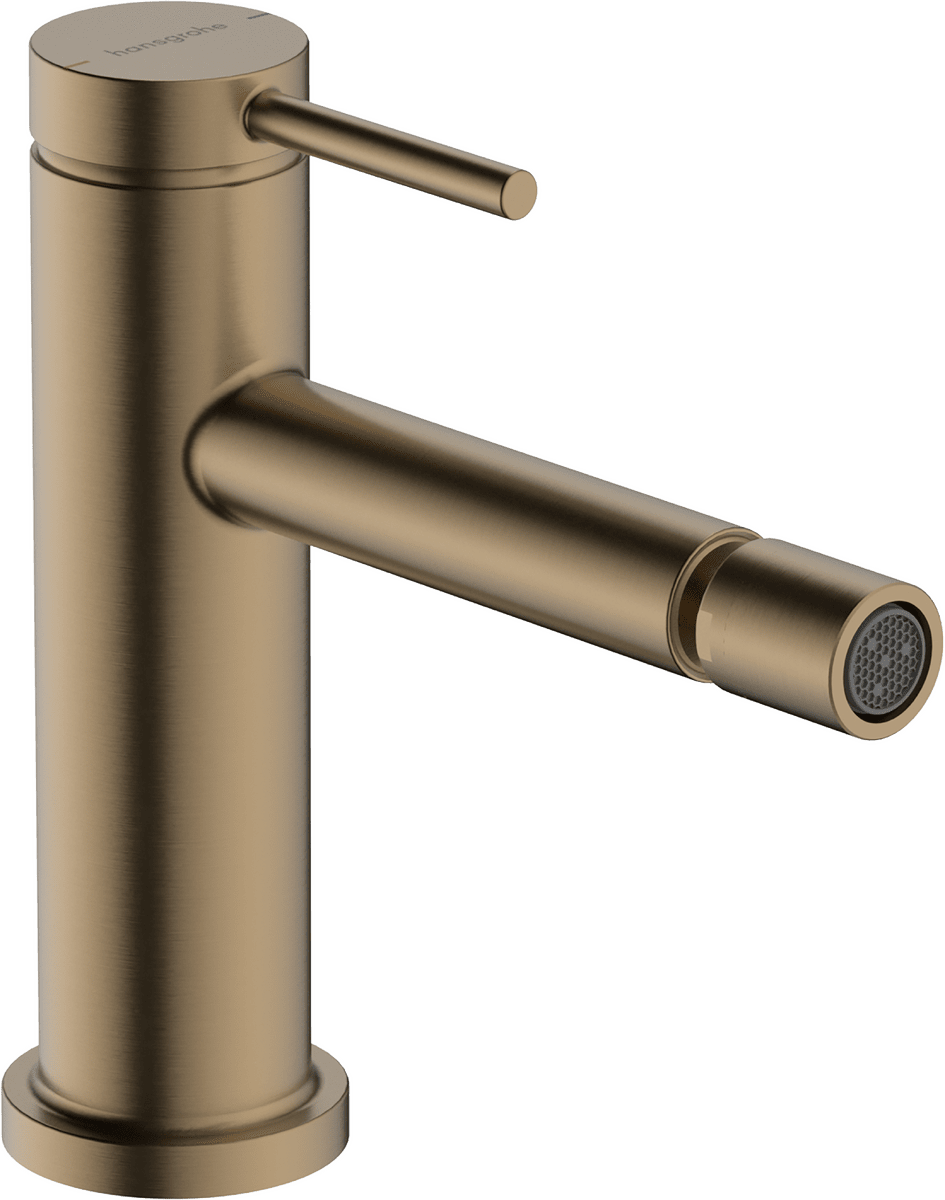 HANSGROHE Tecturis S bidetová baterie s výpustí #73201140 - kartáčovaný bronz