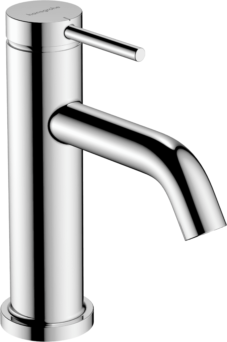HANSGROHE Tecturis S Stojánkový ventil 80 EcoSmart+ s páčkovou rukojetí pro studenou nebo předem nastavenou vodu bez odtokové soupravy #73313000 - chrom