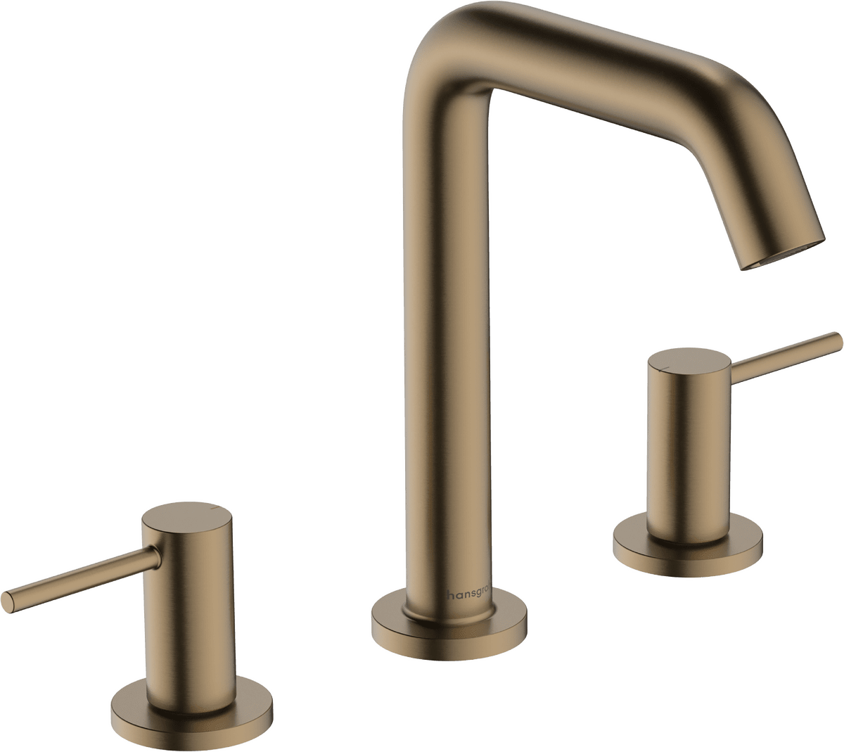 HANSGROHE Tecturis S 3-otv. umyvadlová baterie 150 EcoSmart+ s výpustí Push-Open #73330140 - kartáčovaný bronz