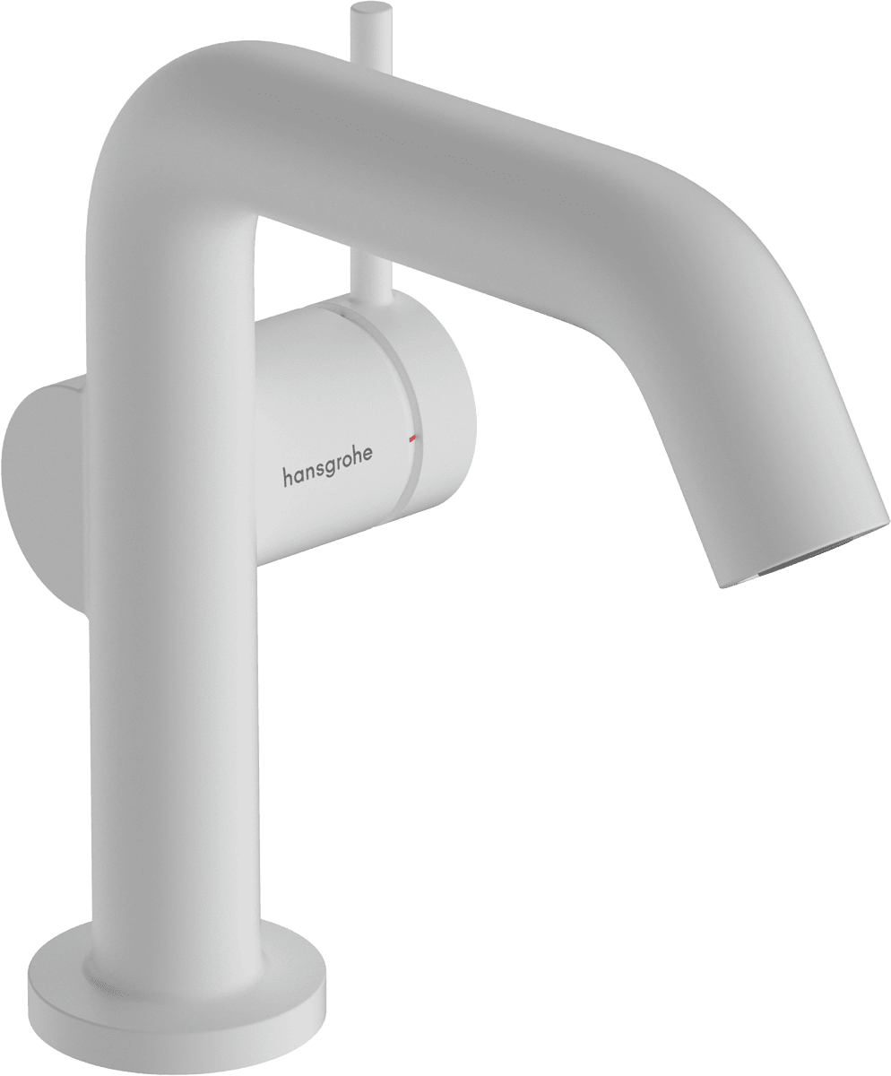 HANSGROHE Tecturis S Páková umyvadlová baterie 110 Fine CoolStart EcoSmart+ bez odtokové soupravy #73321700 - matná bílá