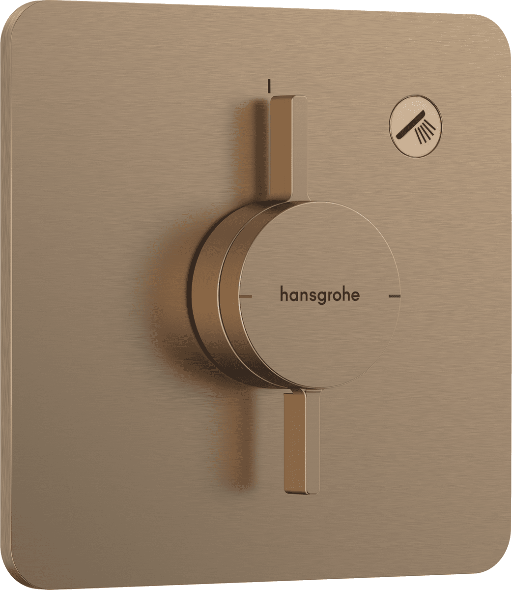 HANSGROHE DuoTurn Q sprchová baterie pod omítku, 1 funkce #75614140 - kartáčovaný bronz