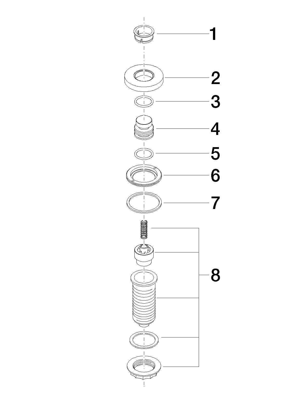 DORNBRACHT Ovládací knoflík AIR SWITCH - černý matný #10713970-33