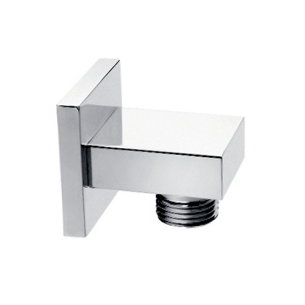 KREINER COMFORT nástěnné připojovací kolínko 1/2" se zpětným ventilem, chrom