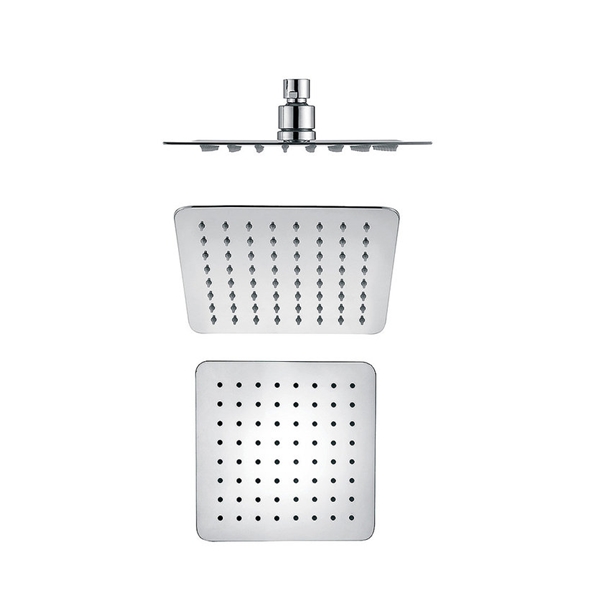 KREINER PREMIUM hlavová sprcha čtvercová 250x250mm, ušlechtilá ocel chromovaná s vysokým leskem