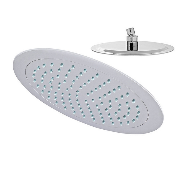 KREINER PREMIUM hlavová sprcha kruhová průměr 210mm, chromovaný plast s vysokým leskem