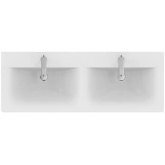 Obrázek IDEAL STANDARD i.life Dvojitá toaletní skříňka 1200x440 mm, se 4 výsuvnými přihrádkami s měkkým zavíráním #T5513DU - bílá