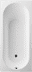 Obrázek VILLEROY BOCH Obdélníková vana Oberon, 1600 x 750 mm, bílá Alpine #UBQ160OBE2V-01
