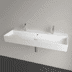 Obrázek VILLEROY BOCH Umyvadlo Memento 2.0, 1200 x 470 x 150 mm, bílá alpská, s přepadem, leštěné 4A22CK01