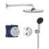 Obrázek GROHE Precision Thermostat Concealed shower system with Vitalio Start 250 chrom 34883000