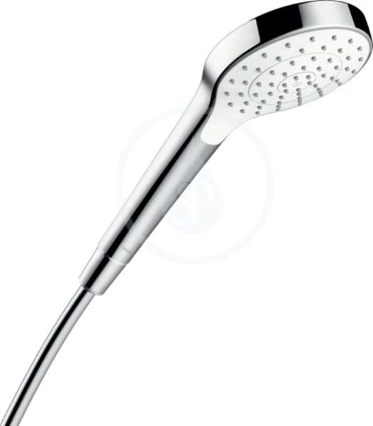 Obrázek HANSGROHE CROMA Select S 1 jet ruční sprcha, 110mm, EcoSmart 26805400 
 chrom/bílá

