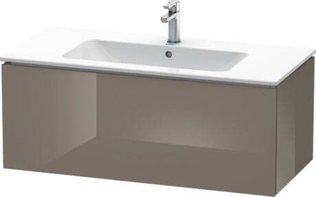 DURAVIT L-Cube skříňka pod umyvadlo 1020x481x400mm #LC614208989 - Flannel grey high gloss