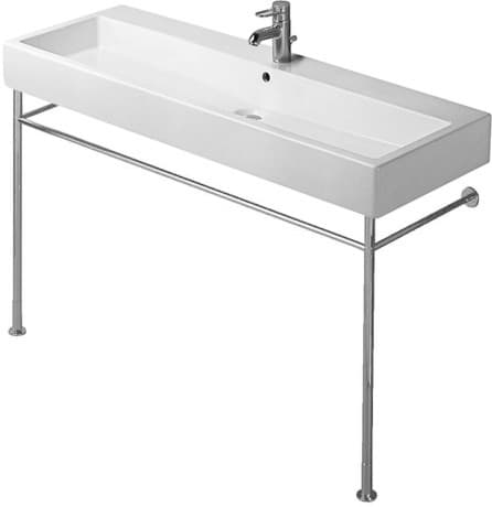 DURAVIT Kovový podstavec 003074 Design by Duravit #0030741000 - Barva 10, Chrom Lesklá 1125 mm