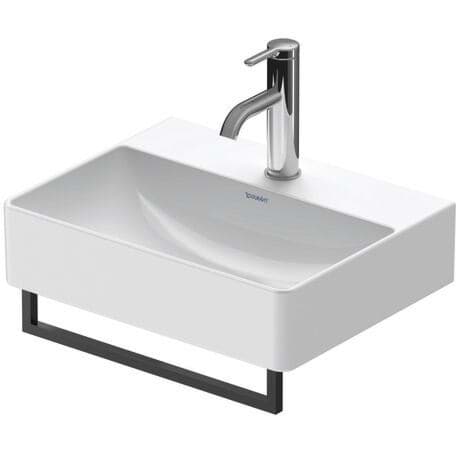 DURAVIT Držák na ručník 003122 #0031224600 - Barva 10, Chrom, Materiál: Mosaz, Počet ramen: 1, Vč. upevňovacího materiálu: Ano 399 mm