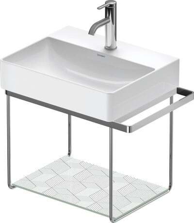 DURAVIT Kovový podstavec 003133 Design by Duravit #0031331000 - Barva 10, Chrom Lesklá 565 mm
