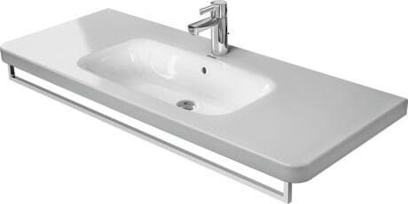 DURAVIT Držák na ručník 003108 Design by Matteo Thun & Antonio Rodriguez #0031081000 - Barva 10, Chrom, Materiál: Mosaz, Počet ramen: 1 1129 mm