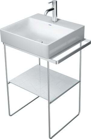 DURAVIT Kovový podstavec 003115 Design by Duravit #0031151000 - Barva 10, Chrom Lesklá 565 mm