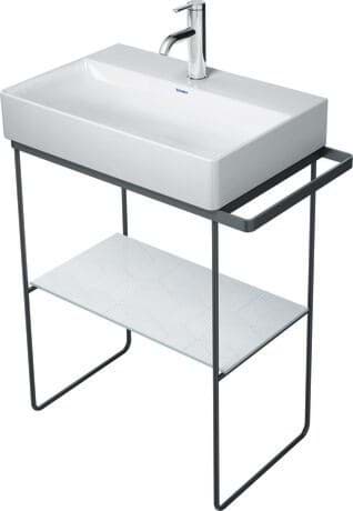 DURAVIT Kovový podstavec 003113 Design by Duravit #0031131000 - Barva 10, Chrom Lesklá 665 mm