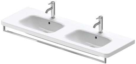DURAVIT Držák na ručník 003124 Design by Matteo Thun & Antonio Rodriguez #0031241000 - Barva 10, Chrom, Materiál: Mosaz, Počet ramen: 1 1329 mm