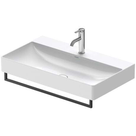 DURAVIT Držák na ručník 003121 #0031214600 - Barva 10, Chrom, Materiál: Mosaz, Počet ramen: 1, Vč. upevňovacího materiálu: Ano 746 mm