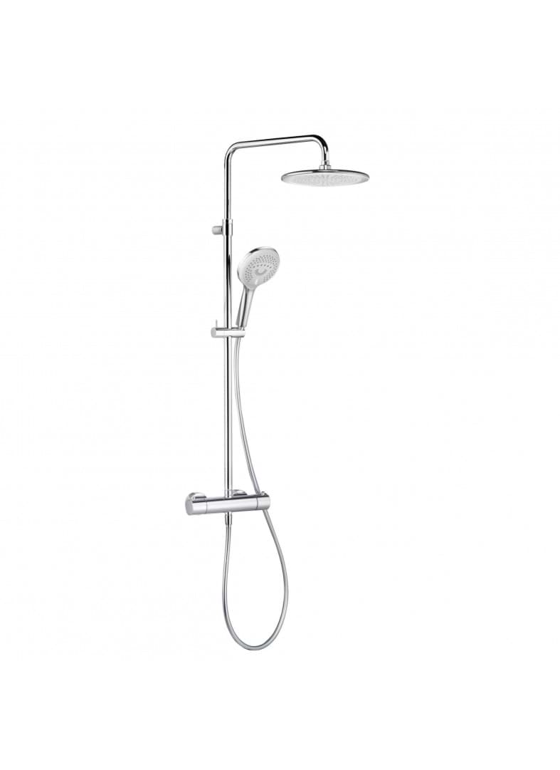 KLUDI Dvojitý sprchový systém s termostatem DN 15 #6709205-00 - Chrom