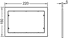Obrázek TECE spacing frame white #9240410