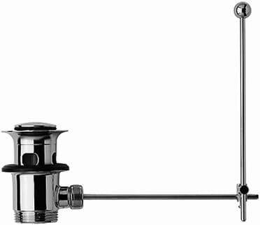 DURAVIT Kolenový ventil 005051 #0050511000 - Barva 10, Chrom 400 mm