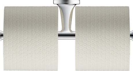 DURAVIT Držák toaletního papíru 009938 Design by Philippe Starck #0099381000 - Barva 04, Bronz kartáčovaná Ø 50 mm