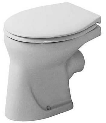 DURAVIT Stojící WC Duraplus Bambi 010609 #0106090000 - © Barva 00, Bílá Vysoký lesk, Množství vody na splachování: 6 l 300 x 390 mm